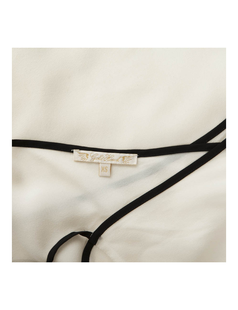 Chemisier GOLD HAWK taille 34 en soie blanc 