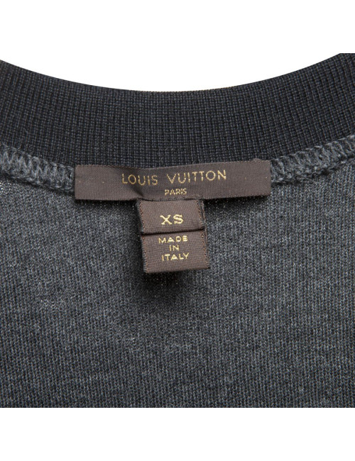 Dress LOUI VUITTON size XS grey jumper