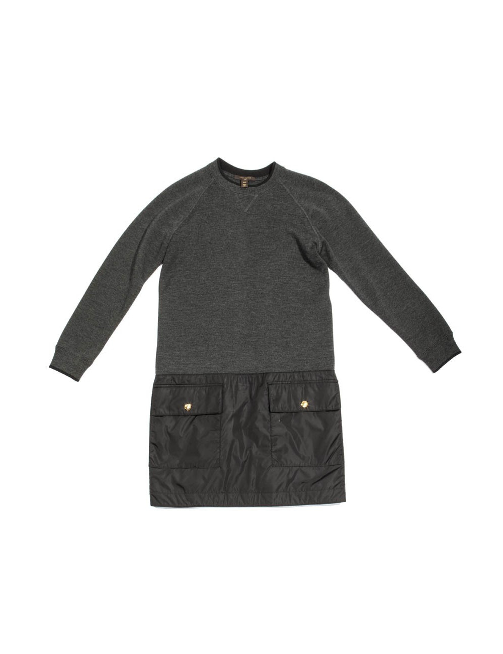 Dress LOUI VUITTON size XS grey jumper