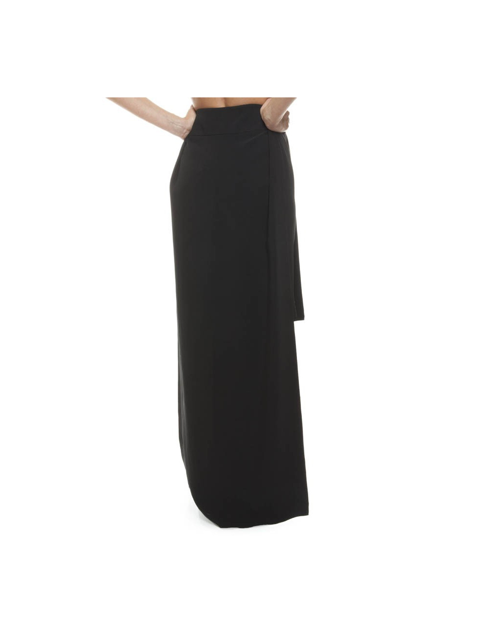  GIVENCHY black pencil skirt in viscose Size 40EU