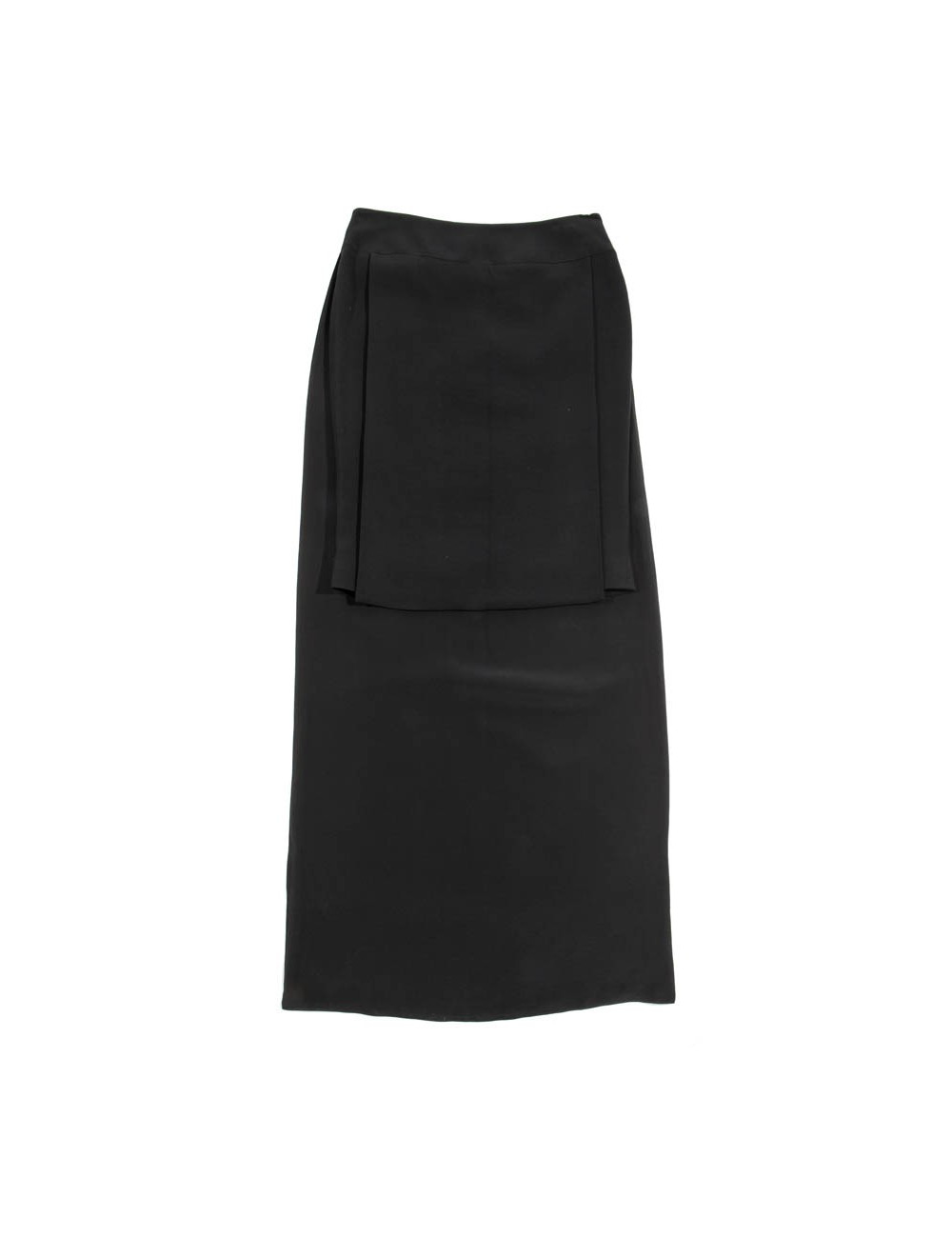  GIVENCHY black pencil skirt in viscose Size 40EU