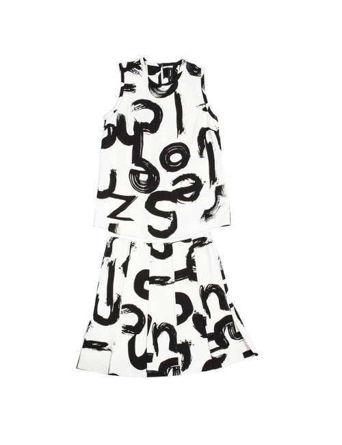 Ensemble jupe et haut PROENZA SCHOULER T 4 us/ 36 fr