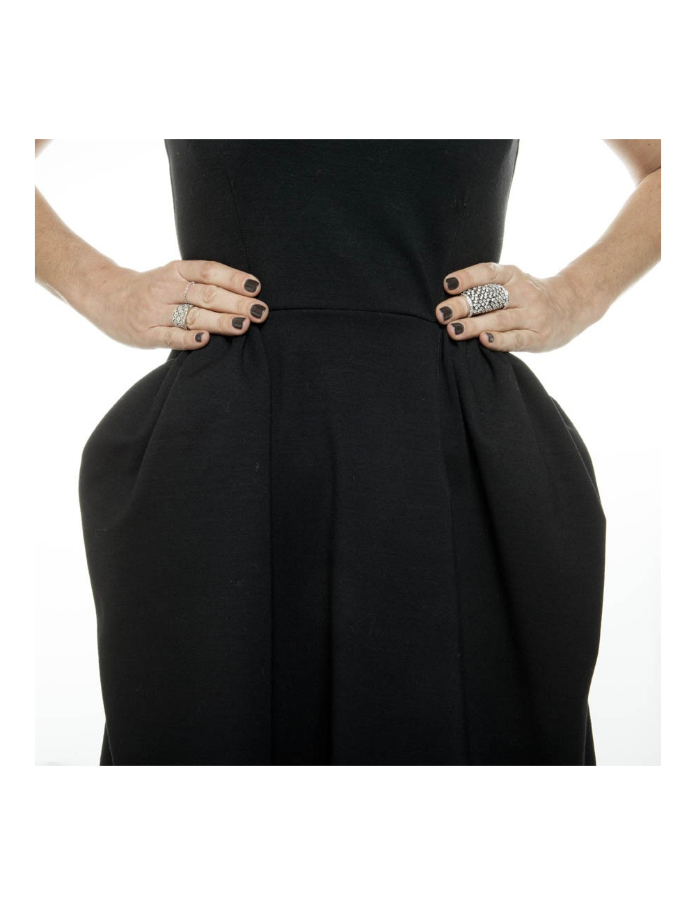 Dress YVES SAINT LAURENT T 36 EN in wool Jersey