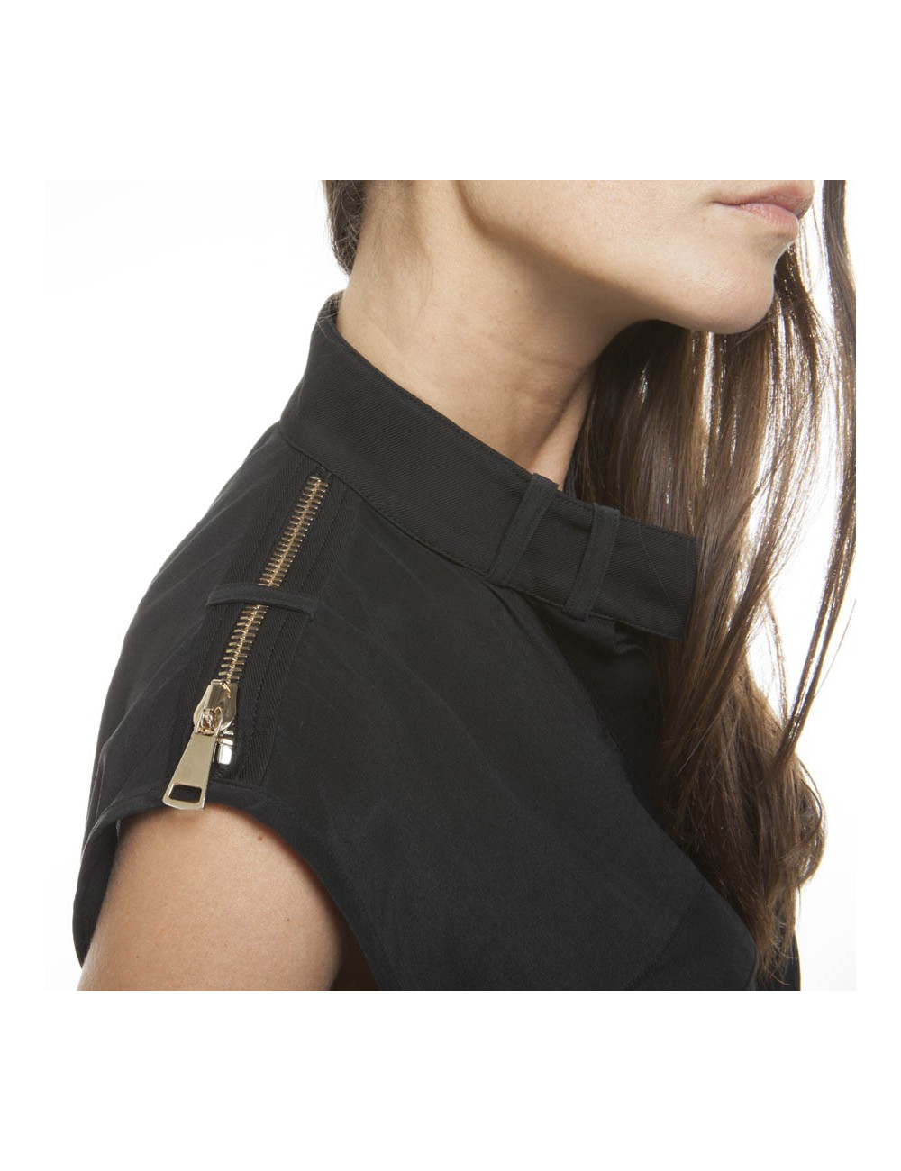 Haut GIVENCHY T 40 FR en soie noir 