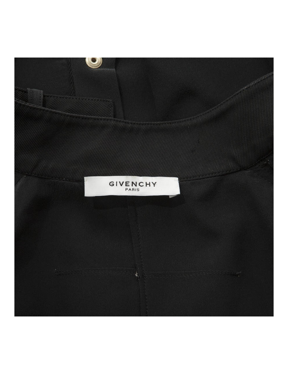 Haut GIVENCHY T 40 FR en soie noir 