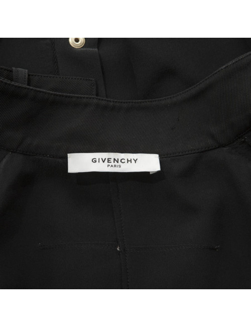 Haut GIVENCHY T 40 FR en soie noir 