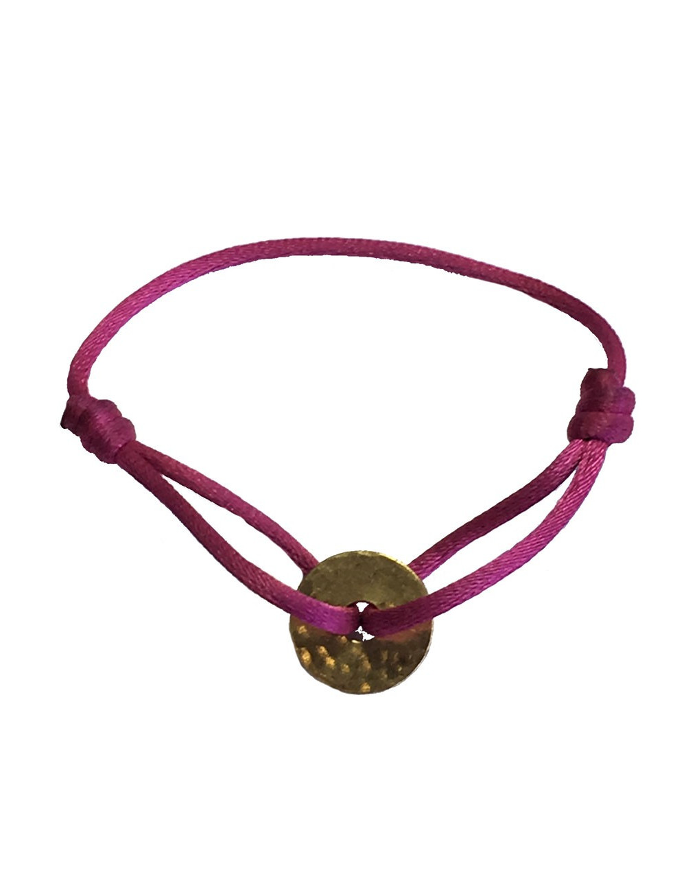 xxx Bracelet DINH VAN PI chinois en or jaune martelé