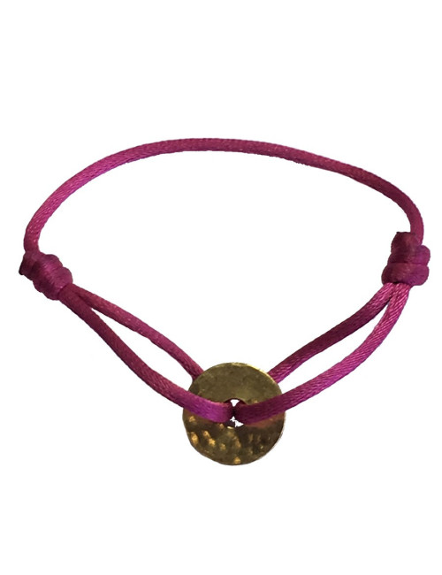 xxx Bracelet DINH VAN PI chinois en or jaune martelé