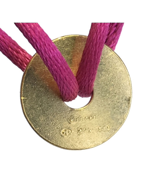 xxx Bracelet DINH VAN PI chinois en or jaune martelé