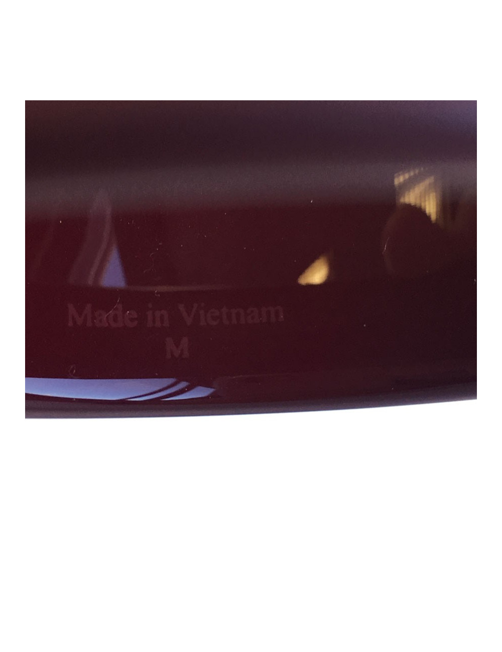 Bordeaux lacquered and varnished reason HERMES bracelet