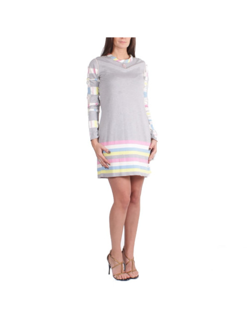 Robe CHANEL grise t 42