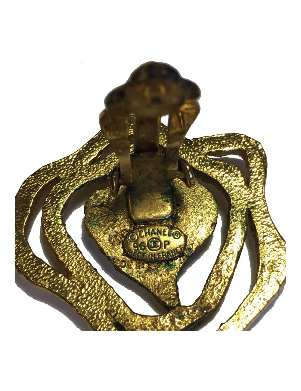 Boucles d'oreille Clips CHANEL Vintage