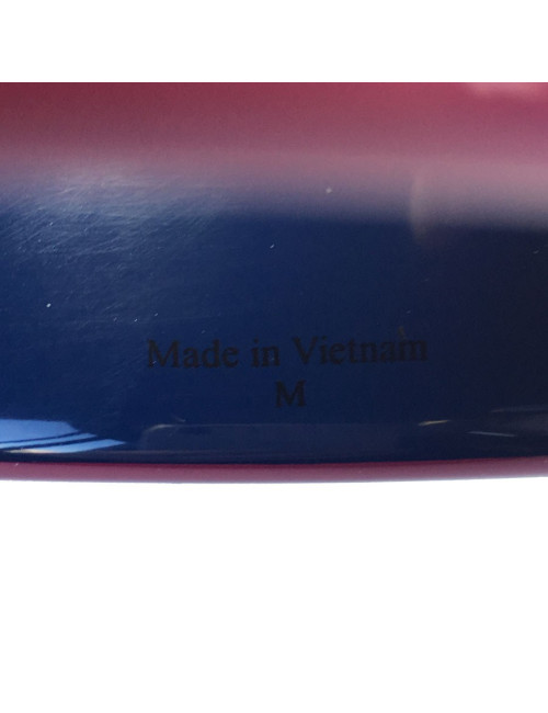 Lacquered fuschia HERMES bracelet