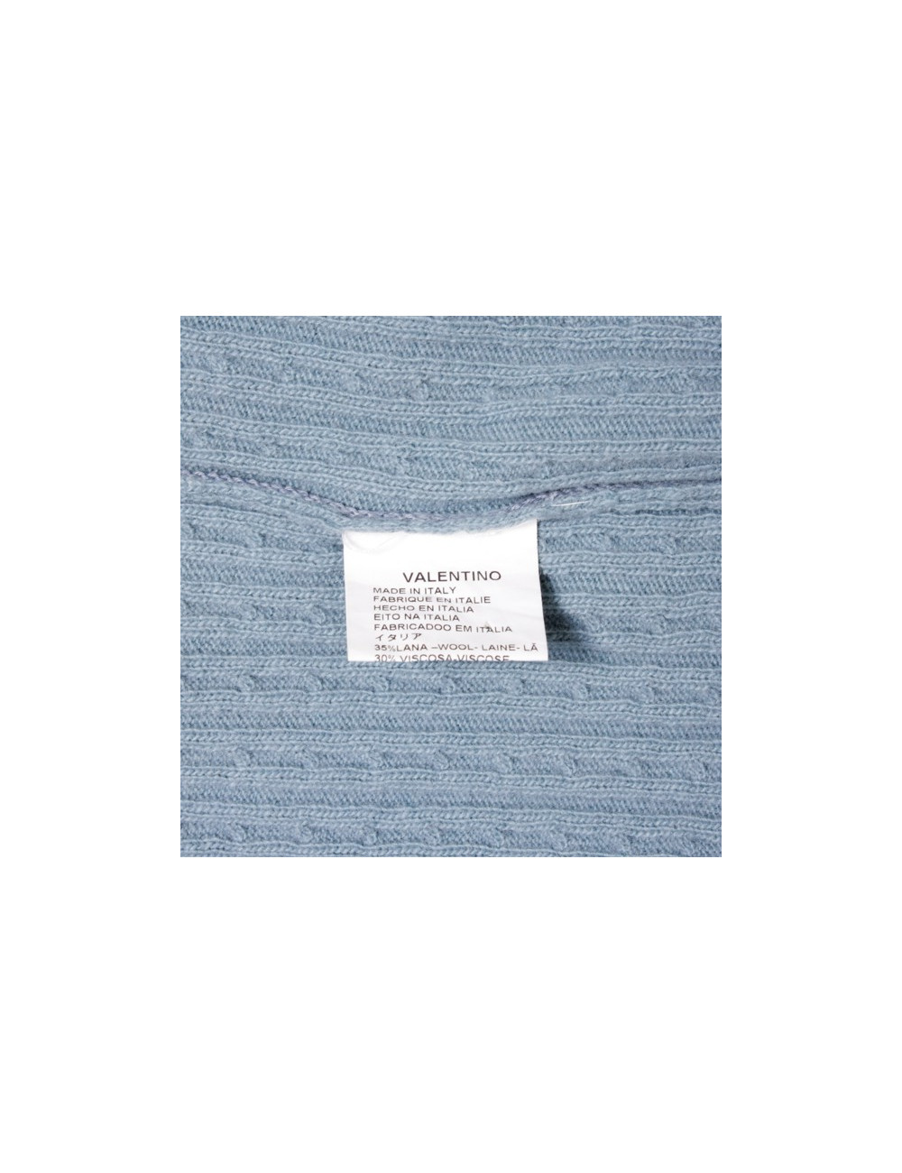 Jumper VALENTINO T 42 EN light blue and lace