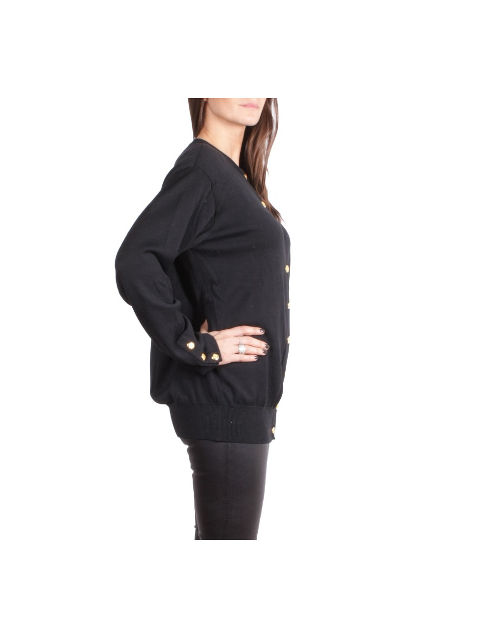 Long Cardigan CHANEL T 44 en Vintage