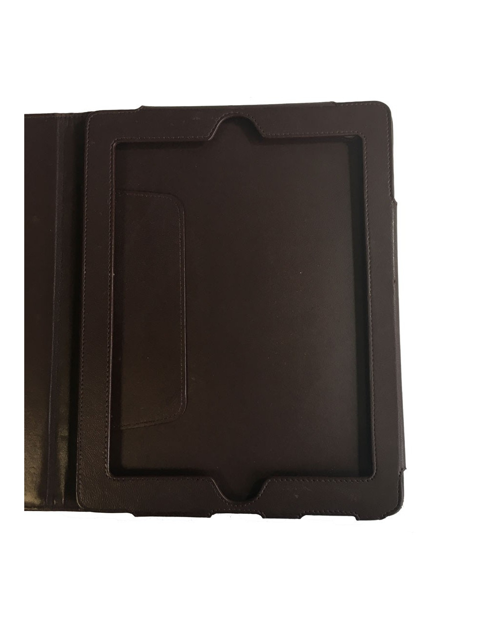 xxx Etui IPAD CHANEL en cuir matelassé noir