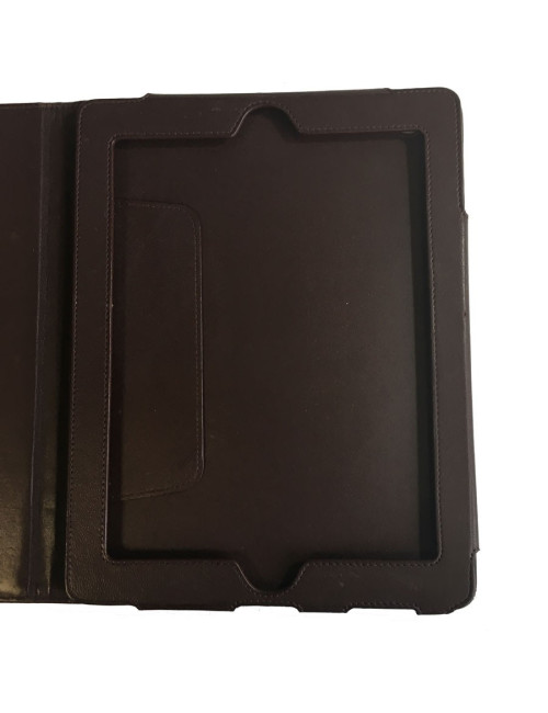 xxx Etui IPAD CHANEL en cuir matelassé noir