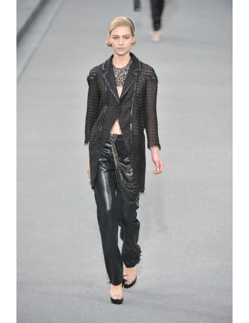 Manteau CHANEL en organza