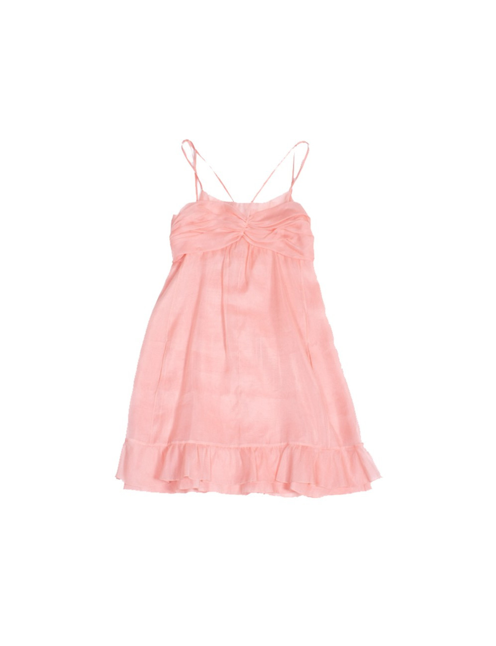 Robe CHANEL rose pâle T38