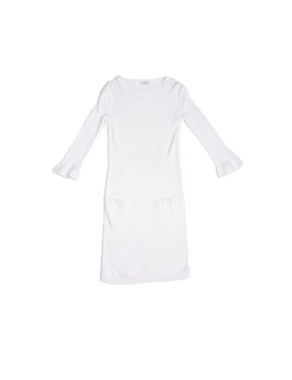 Dress CHANEL white t 38
