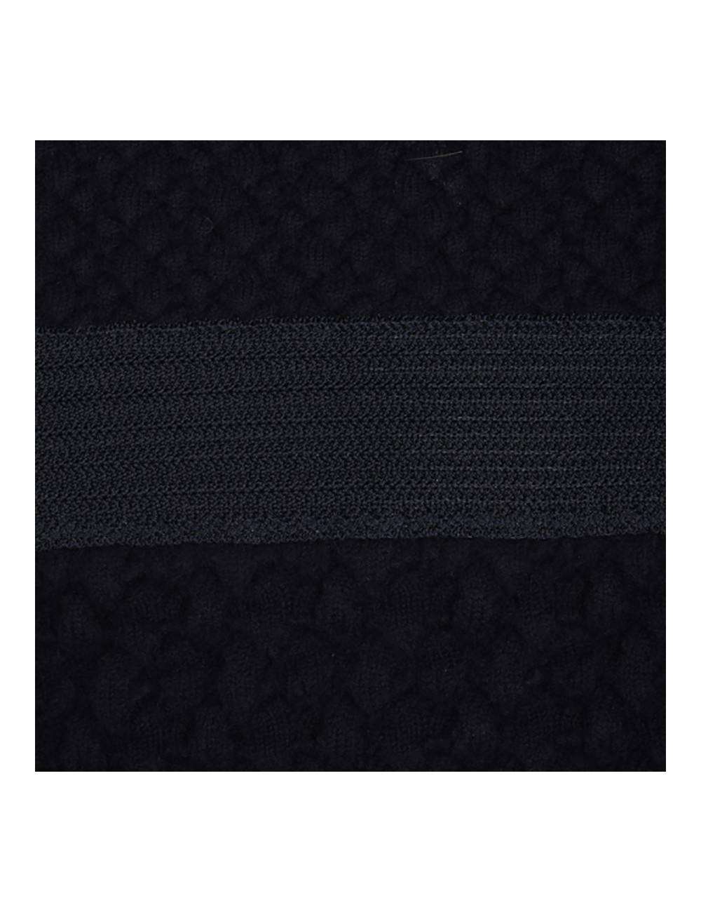 Robe CHANEL T 34 FR en laine bleu marine 