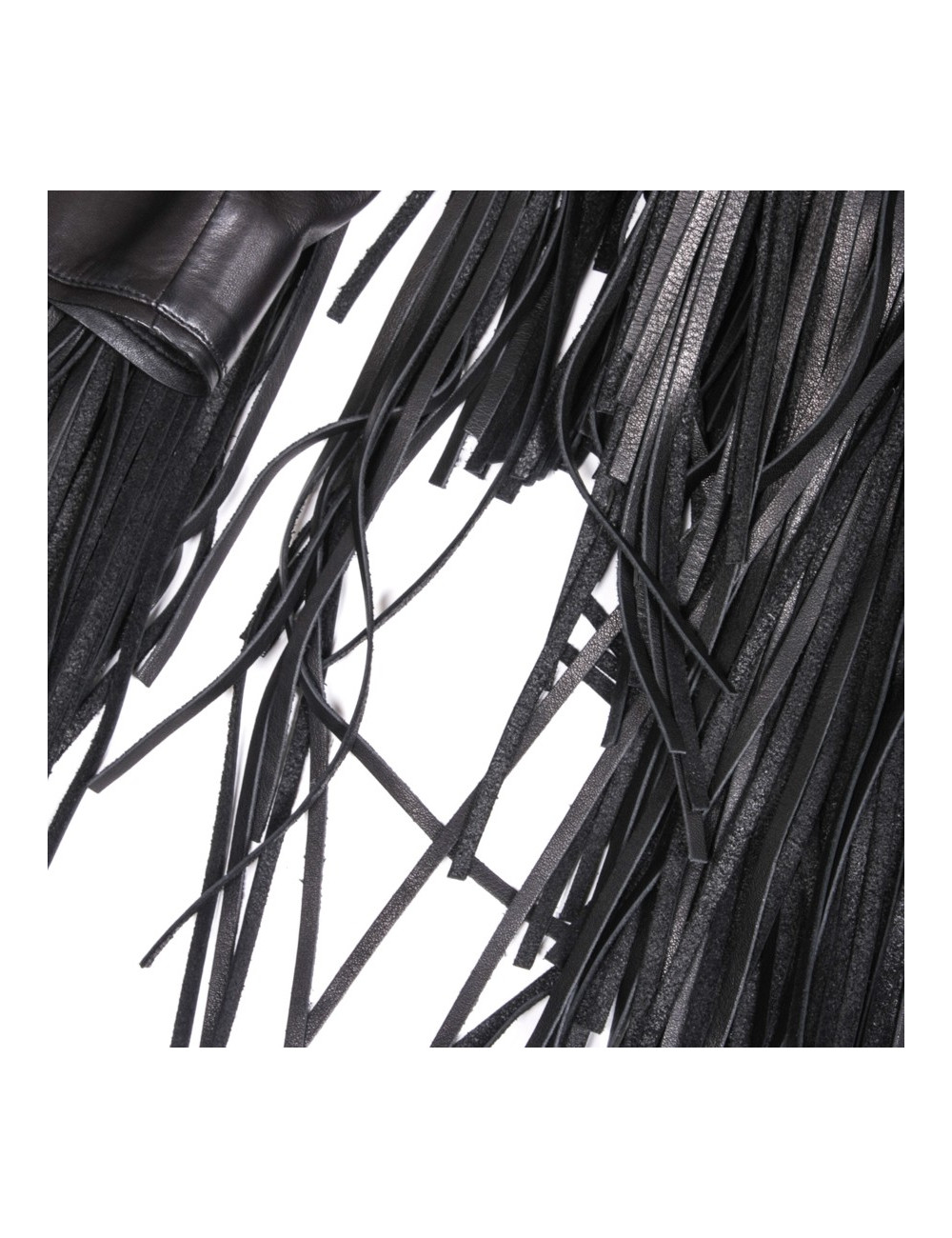 Haut TOM FORD en cuir à franges T 38