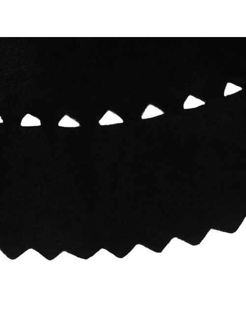 ALAÏA dress in black stretch Velvet Size 40EU