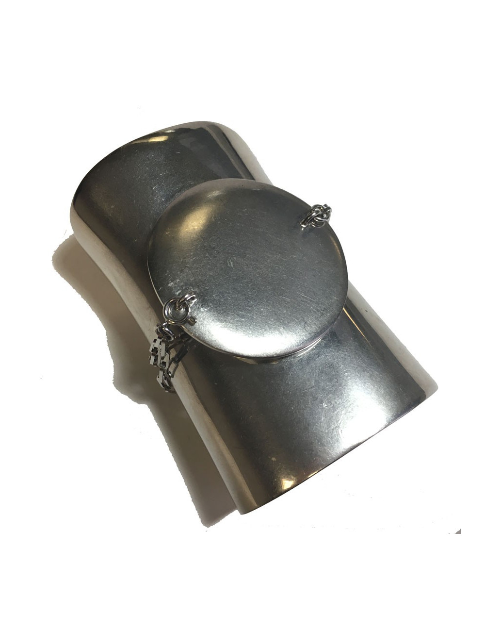 Manchette CELINE taille S métal argenté