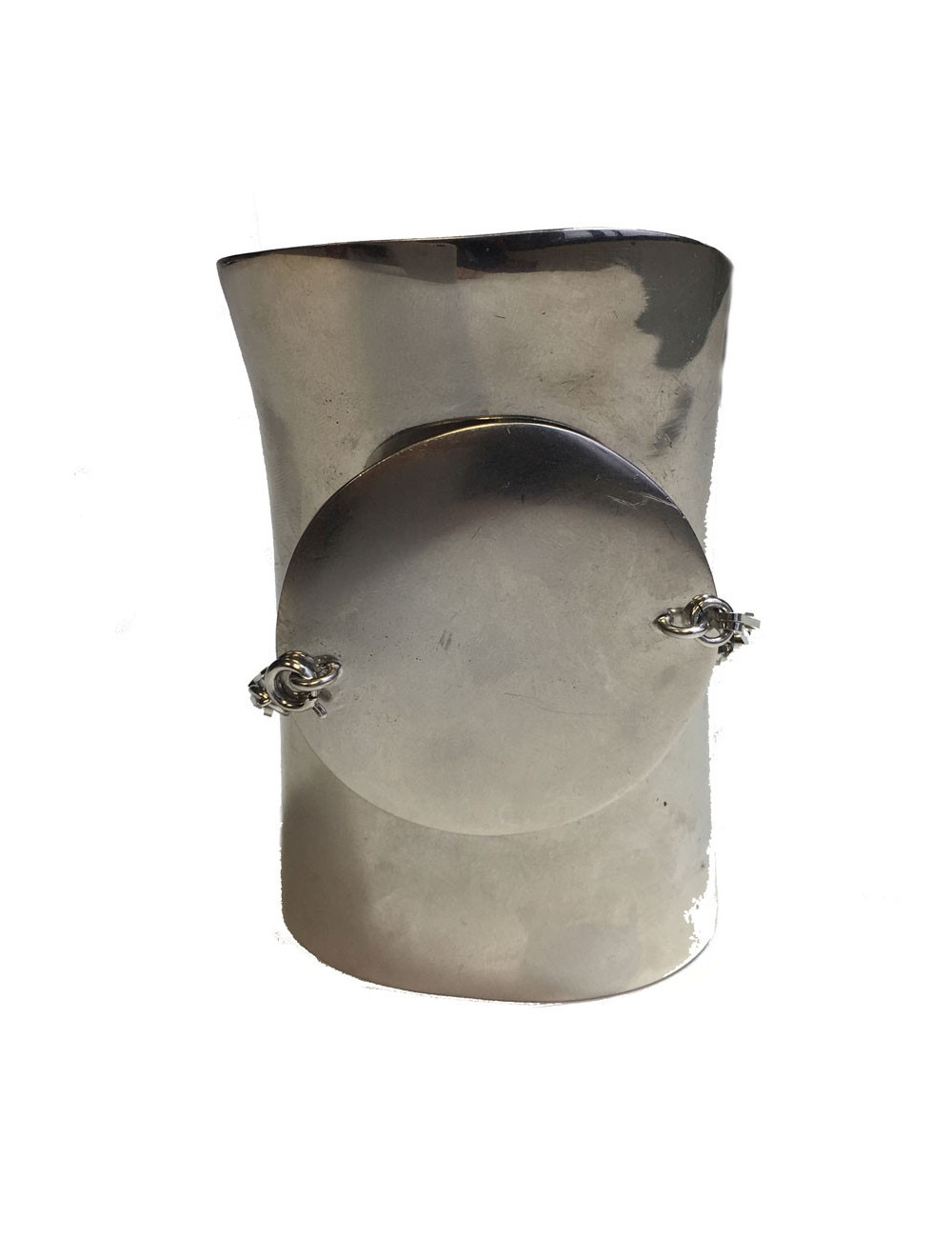 Manchette CELINE taille S métal argenté