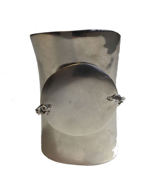 Manchette CELINE taille S métal argenté