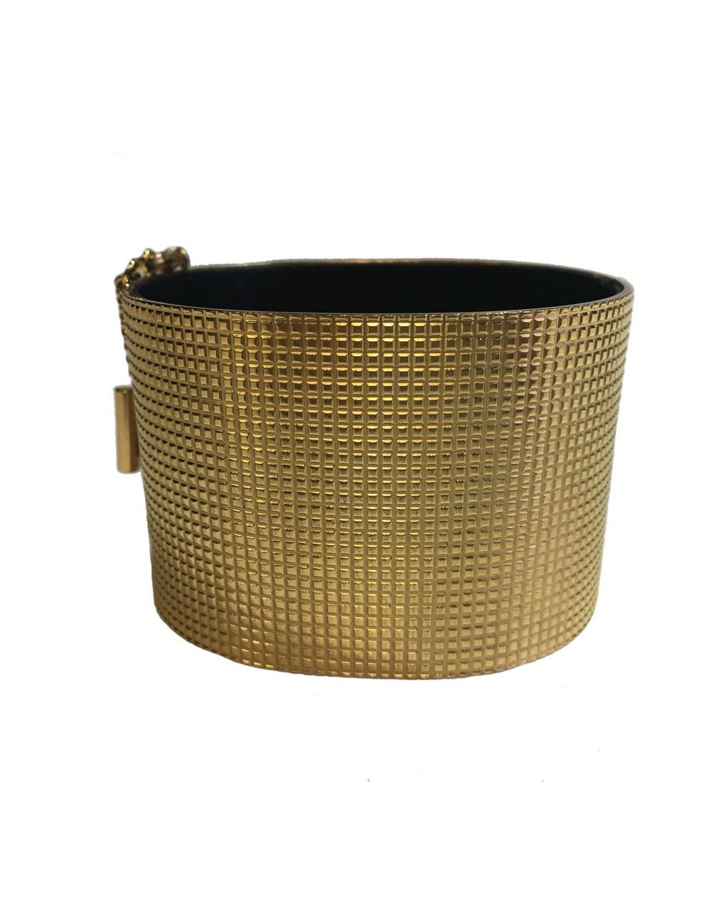 CELINE gold metal cuff size M