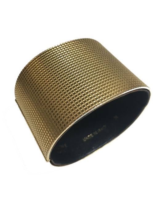 CELINE gold metal cuff size M