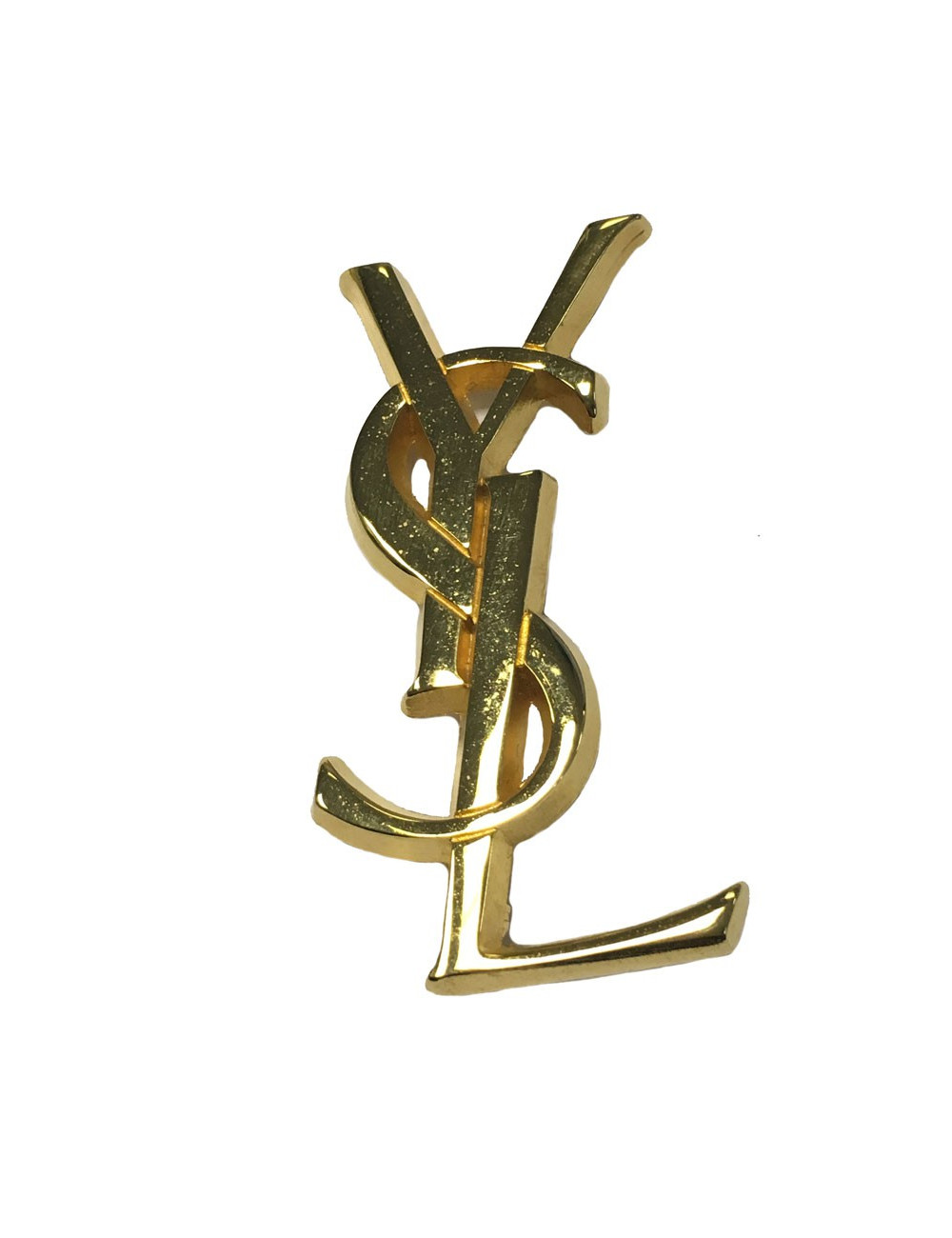 Broche YSL SAINT LAURENT dorée