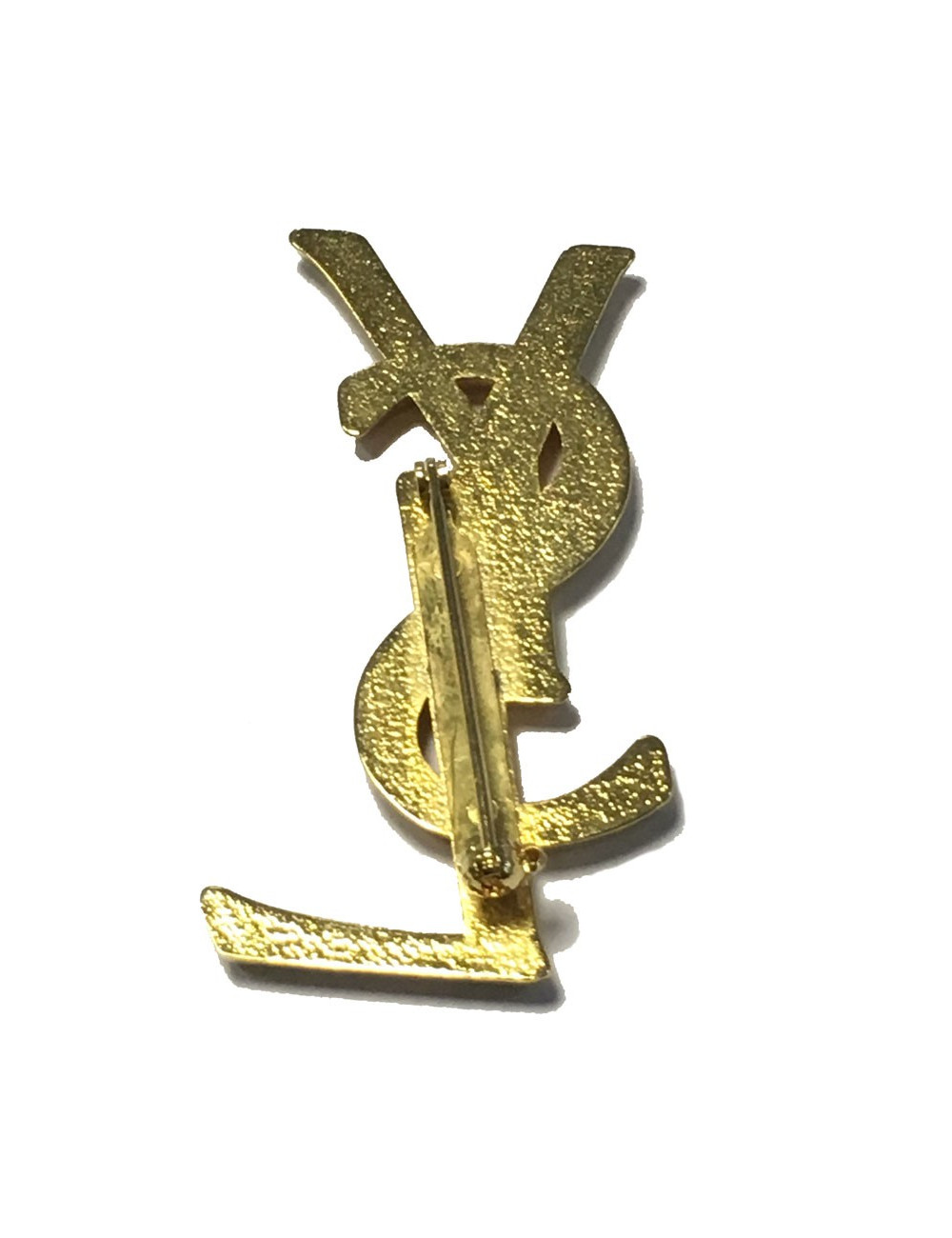 Broche YSL SAINT LAURENT dorée