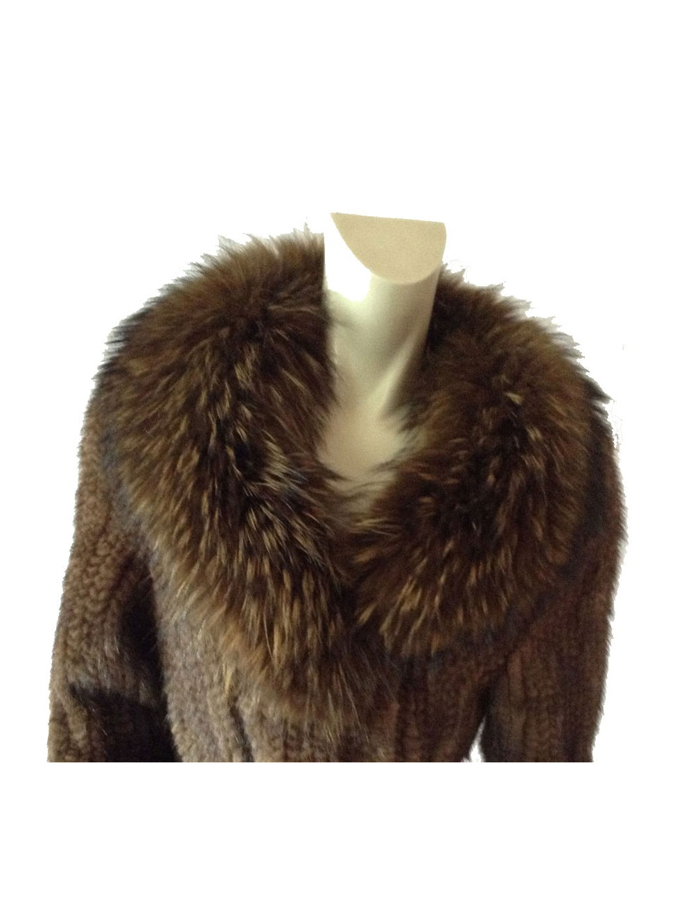 Knitted mink LUISA SPAGNOLI