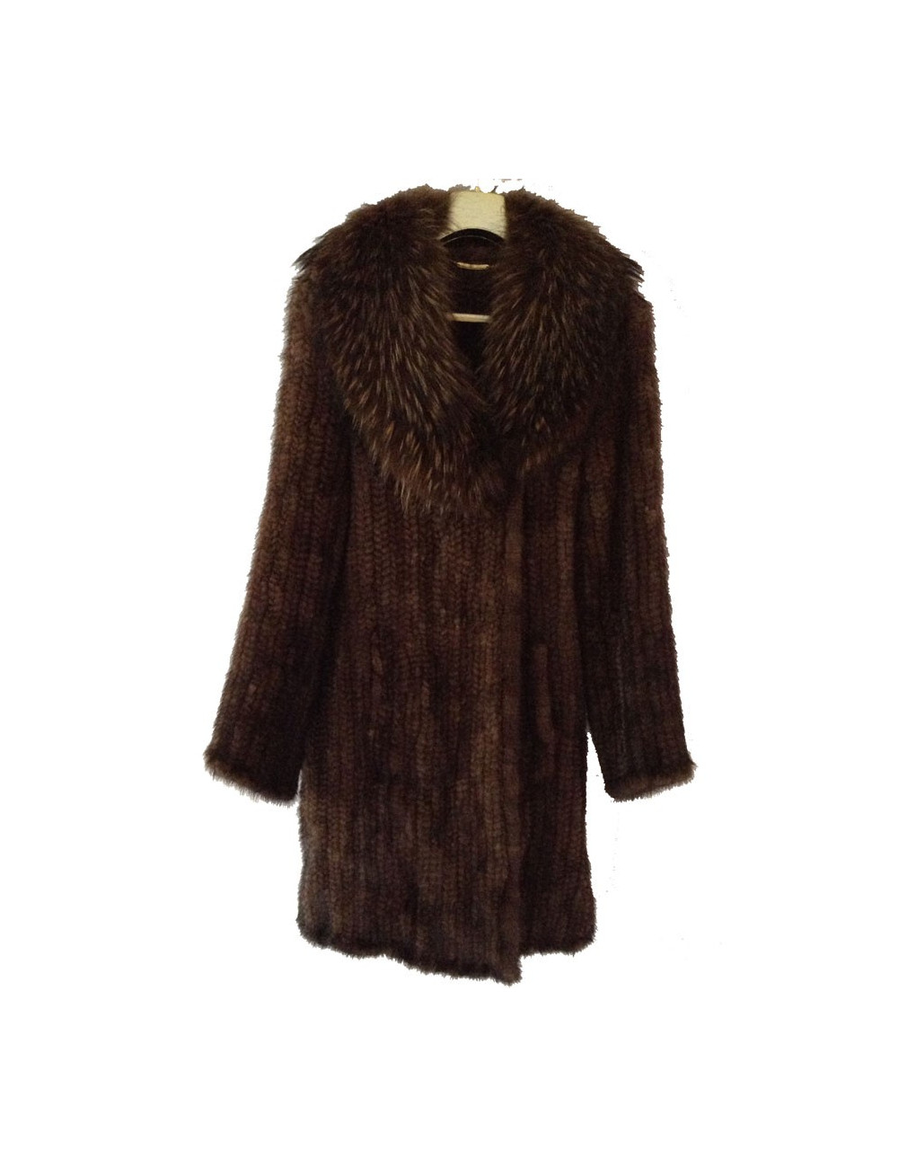 Knitted mink LUISA SPAGNOLI