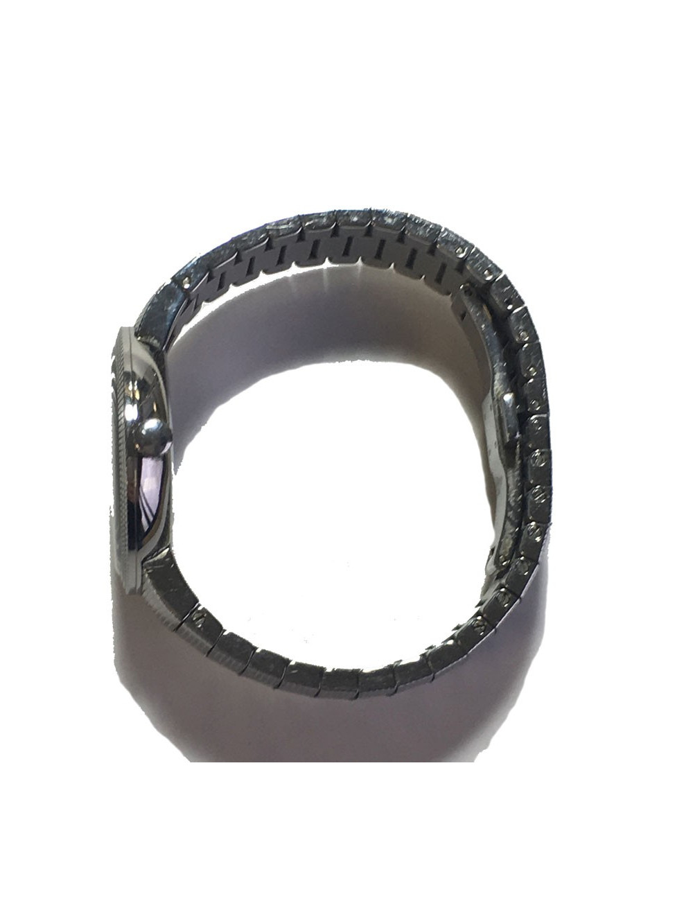 Montre DIOR La D de DIOR en acier argenté