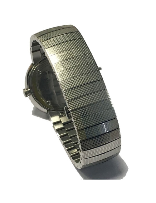 Montre DIOR La D de DIOR en acier argenté