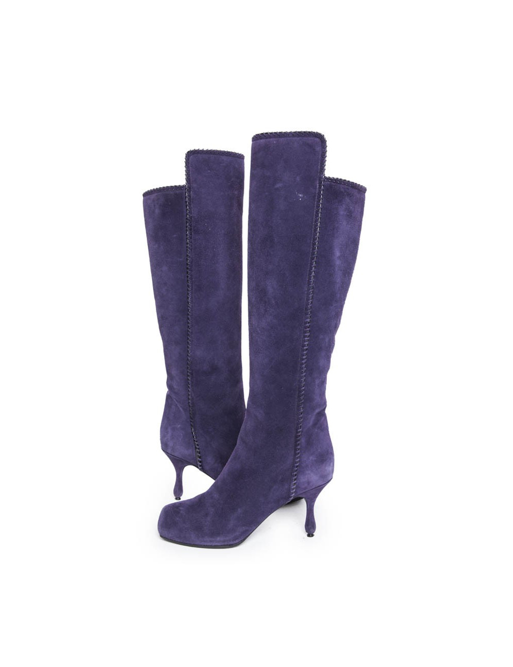 MARC JACOBS T 36.5 EN suede purple boots