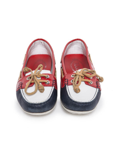 Mocassins bateau TOD's T 36 tricolores 2