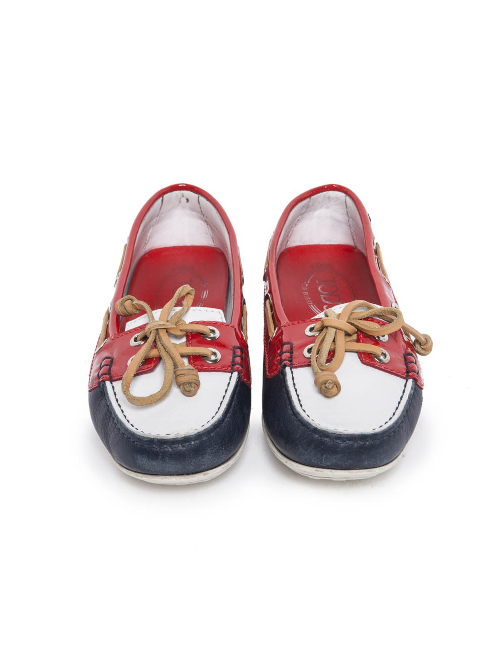 Mocassins bateau TOD's T 36 tricolores