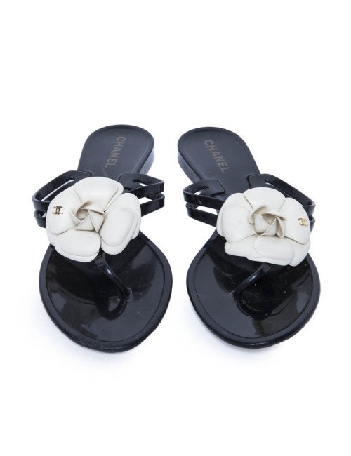 Mules CHANEL T 39 Camellia