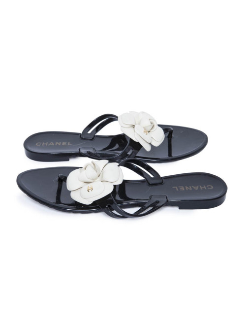 Mules CHANEL T 39 Camellia