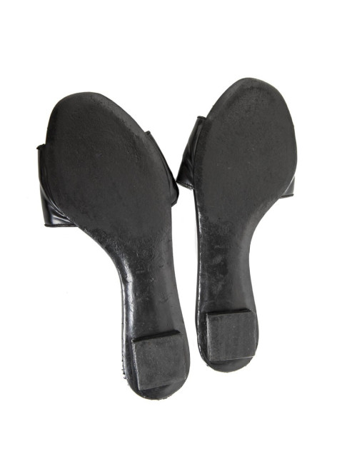 Mules CHANEL black 39.5 en T