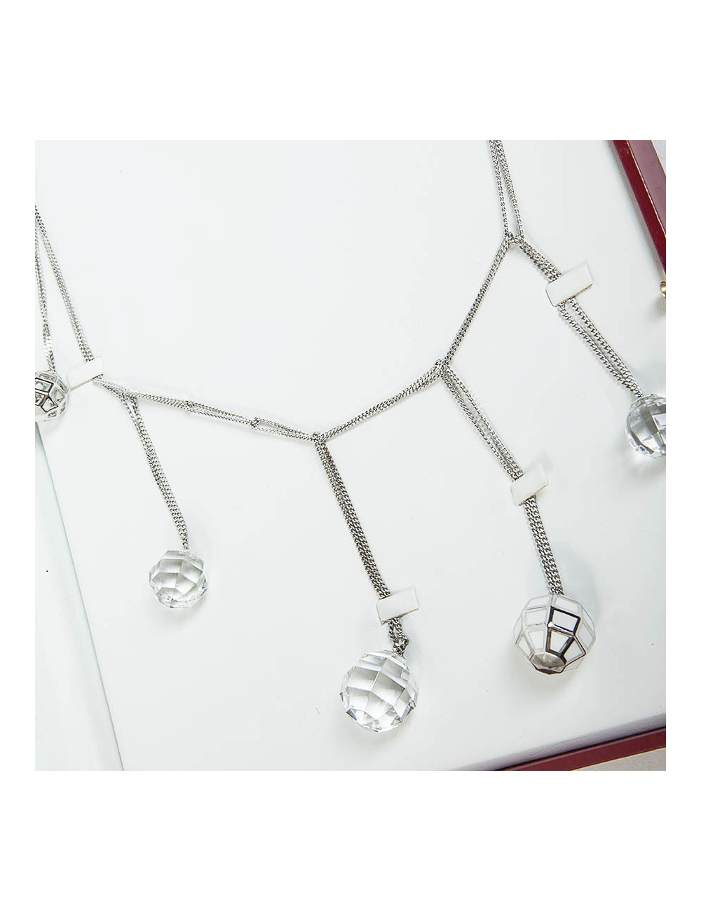 Sautoir BACCARAT argent