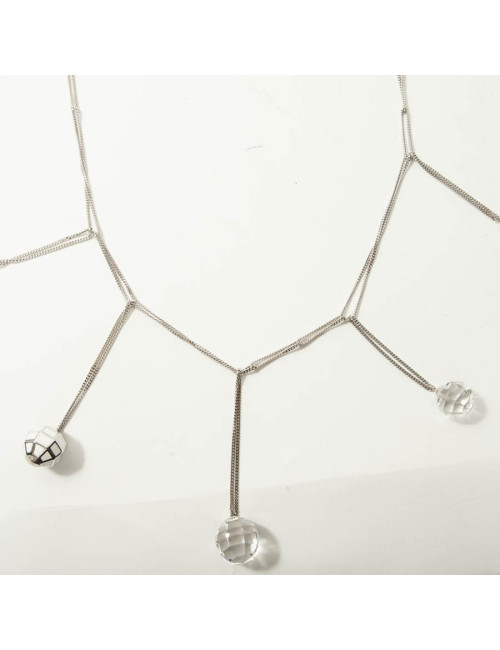 Sautoir BACCARAT argent