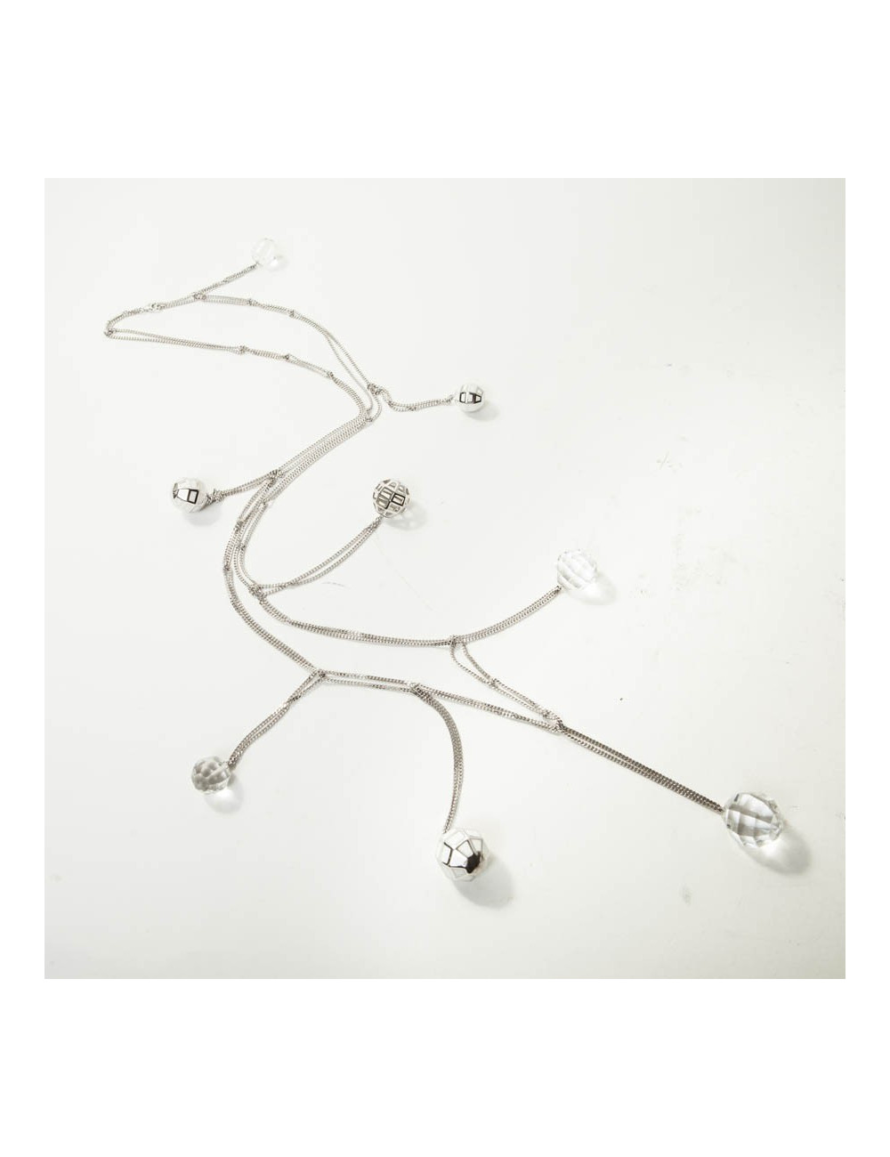 Sautoir BACCARAT argent