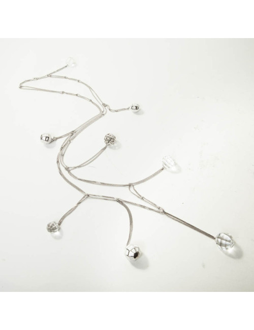 Sautoir BACCARAT argent