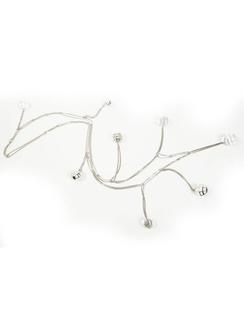 BACCARAT necklace silver