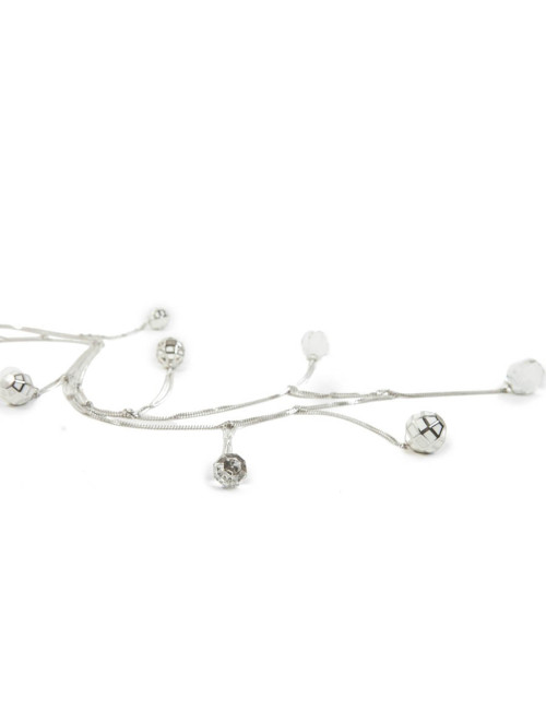 Sautoir BACCARAT argent